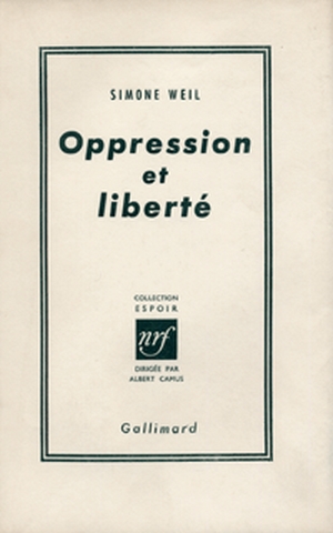 Oppression et liberté