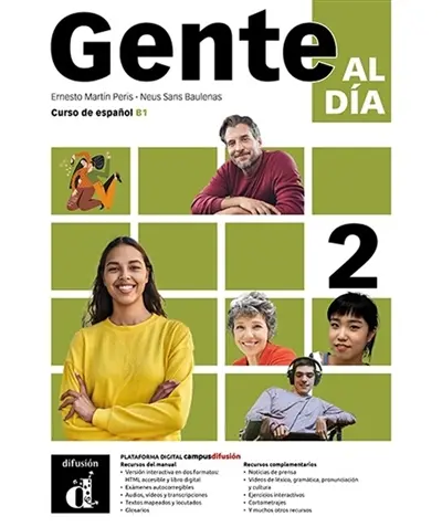 Gente al dia 2, curso de espanol, B1