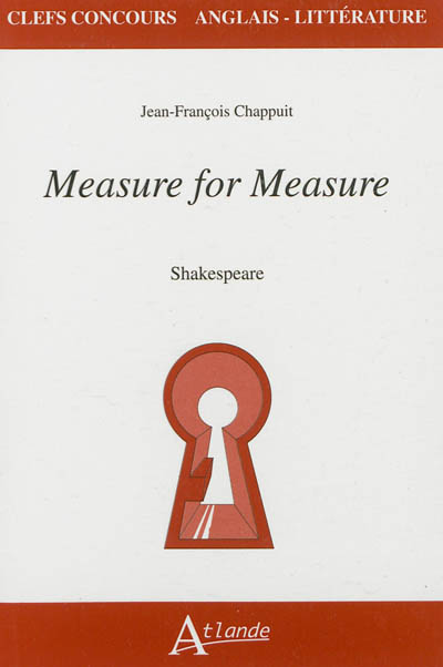 Measure for measure, Shakespeare