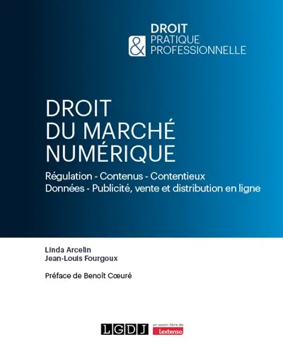 Droit du marché numérique : régulation, contenus, contentieux, données, publicité, vente et distribution en ligne