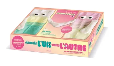 Potes de chaussettes : jamais l'un sans l'autre : on ne les sépare plus !