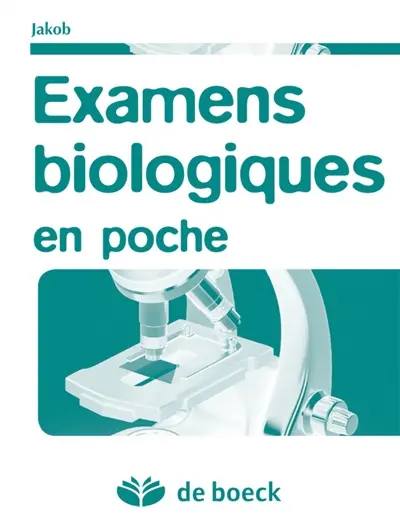 Examens biogiques en poche