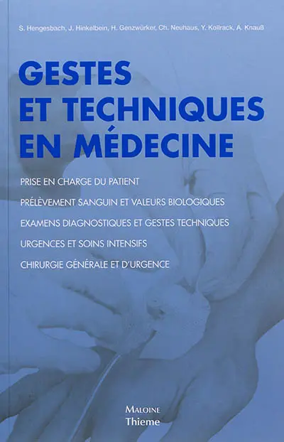 Gestes et techniques en médecine