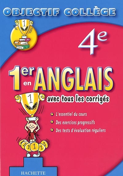 1er en anglais, 4e