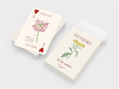 Jeu de cartes : Les fleurs