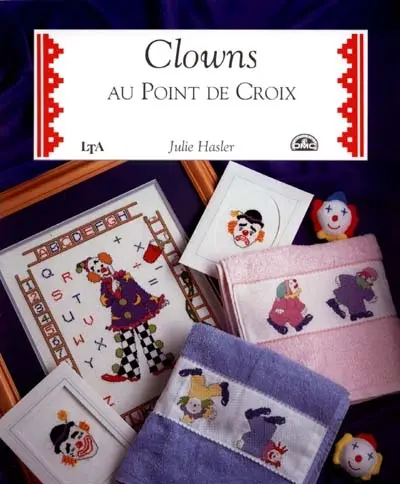 Clowns au point de croix