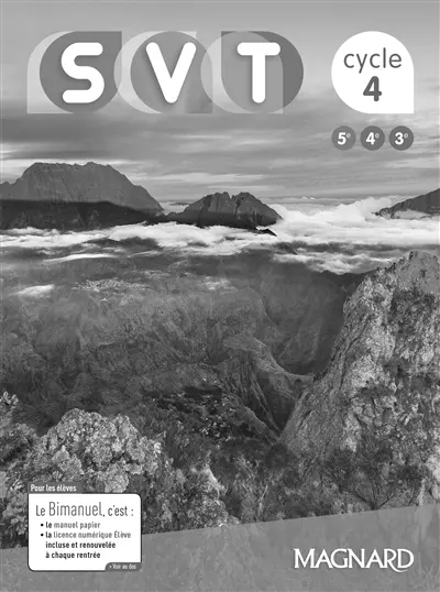 SVT, sciences de la vie et de la terre, cycle 4 : livre du professeur