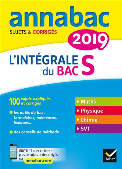 L'intégrale du Bac S 2019