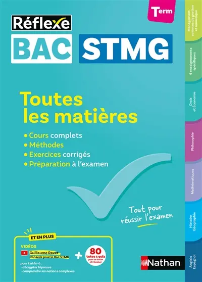 Bac STMG terminale : toutes les matières