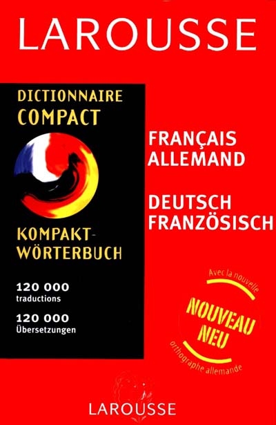 Dictionnaire compact français-allemand, allemand-français. Kompakt Wörterbuch : Französisch-Deutsch, Deutsch-Französisch