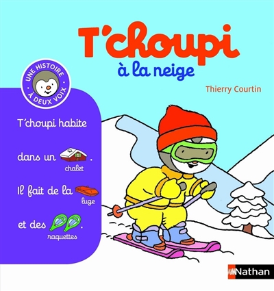 t'choupi à la neige