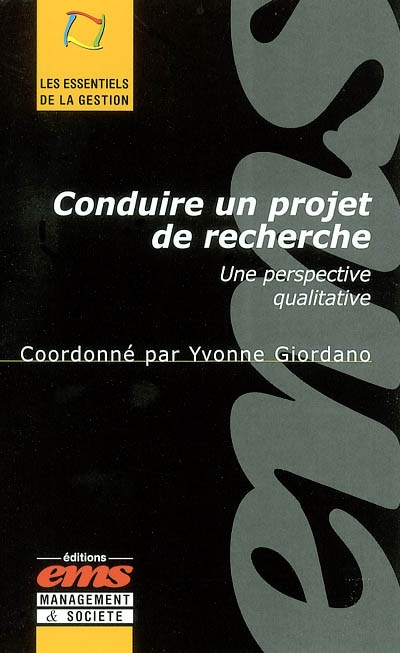 Conduire un projet de recherche : une perspective qualitative