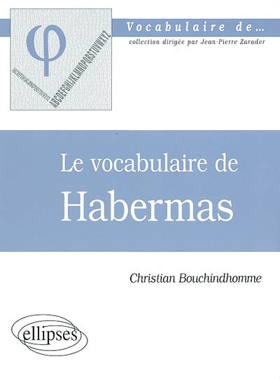 Le vocabulaire de Habermas
