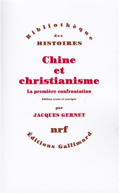 Chine et christianisme : action et réaction