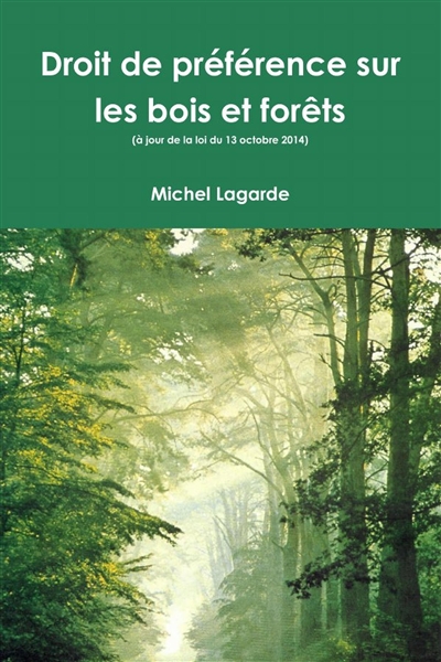 Droit de préférence sur les...