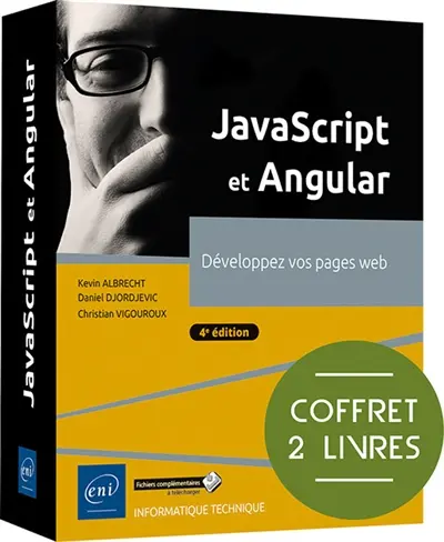 JavaScript et Angular : développez vos pages web : coffret 2 livres