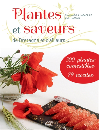 Plantes et saveurs de Bretagne et d'ailleurs... : 300 plantes comestibles, 79 recettes