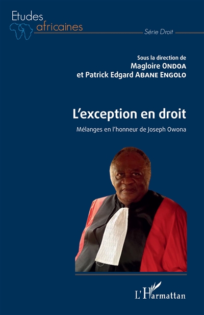 L'exception en droit :...