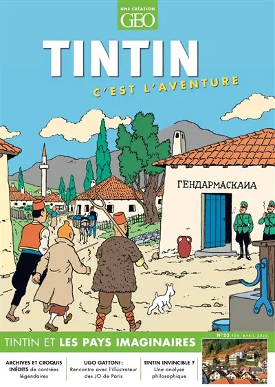 Tintin, c'est l'aventure, n° 23. Tintin et les pays imaginaires