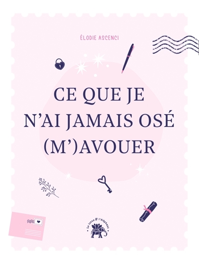 Ce que je n'ai jamais osé (m')avouer : un carnet d'écriture guidée pour faire la paix avec soi-même