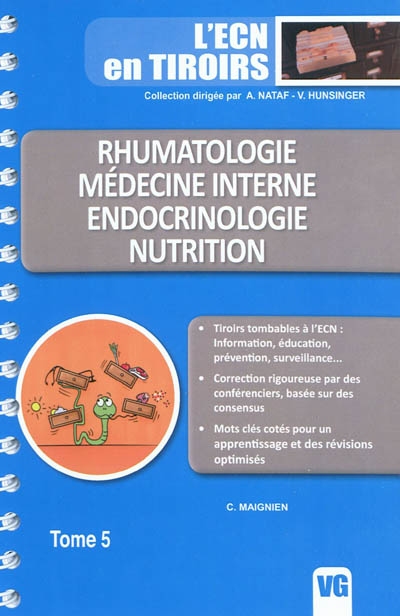 Rhumatologie, médecine interne, endocrinologie, nutrition