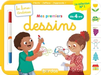 Mes premiers dessins : j'écris, j'efface, j'apprends : dès 4 ans