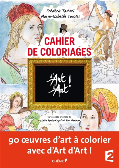 D'art d'art ! : cahier de coloriages