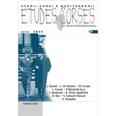 Etudes corses, n° 90