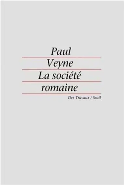 La Société romaine