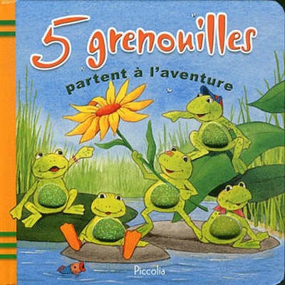 5 grenouilles partent à l'aventure