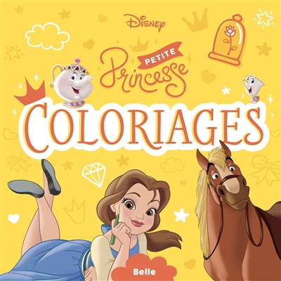 Petite princesse : coloriages : Belle