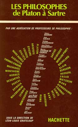 Les Philosophes de Platon à Sartre : introduction à la lecture des auteurs du programme de philosophie des classes terminales