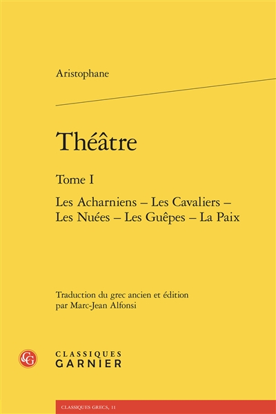 Théâtre. Vol. 1