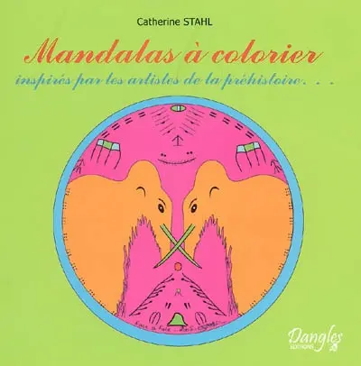 Mandalas à colorier inspirés par les artistes de la préhistoire