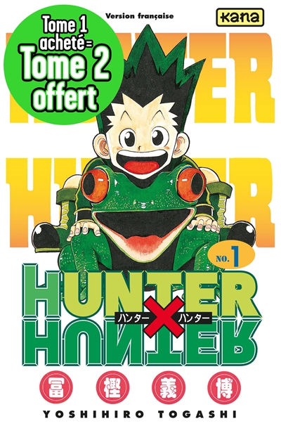 Hunter x Hunter T1 et T2 : pack 1+1