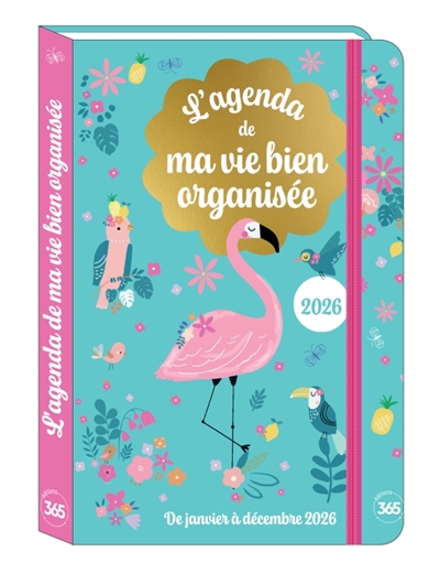 L'agenda pocket de ma vie bien organisée 2026 : de janvier à décembre 2026