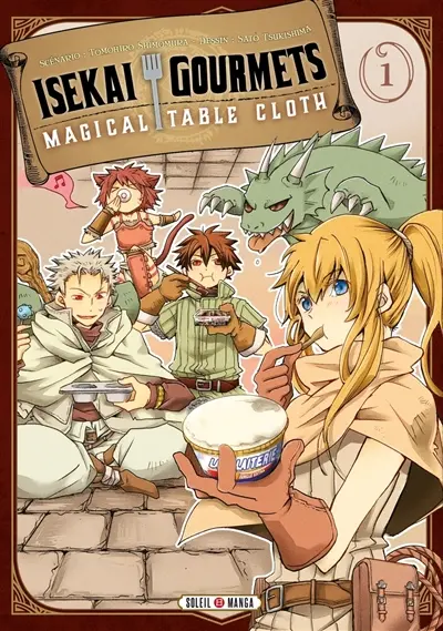 Isekai gourmets : magical table cloth. Vol. 1