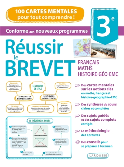 Réussir le brevet en cartes mentales