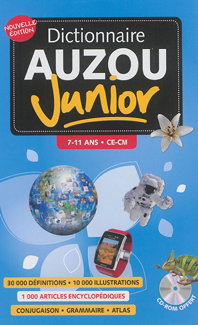 Dictionnaire Auzou junior : 7-11 ans, CE-CM