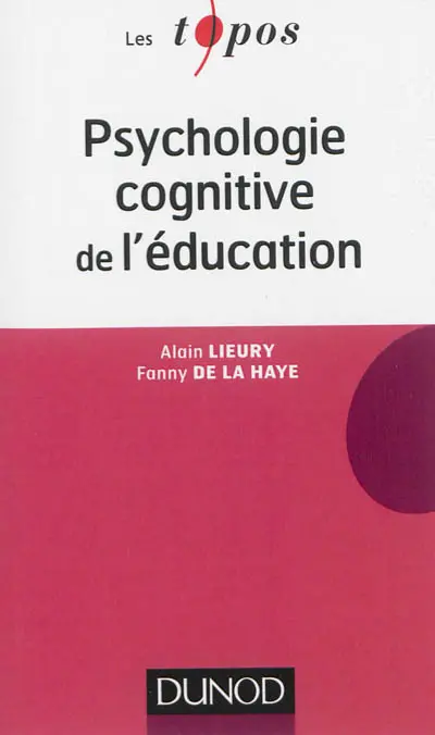 Psychologie cognitive de l'éducation