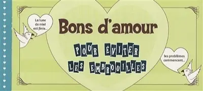 Bons d'amour : pour éviter les embrouilles