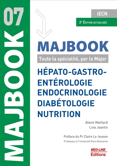 Hépato-gastro-entérologie, endocrinologie, diabétologie, nutrition : iECN