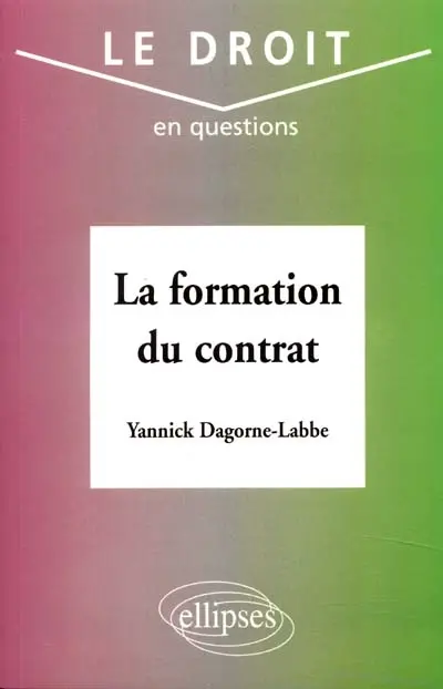 La formation du contrat