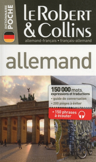 Le Robert et Collins poche allemand : français-allemand, allemand-français