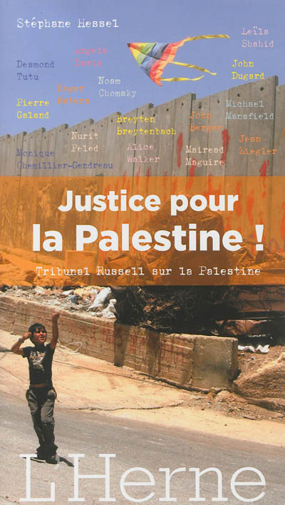 justice pour la palestine ! : tribunal russell sur la palestine