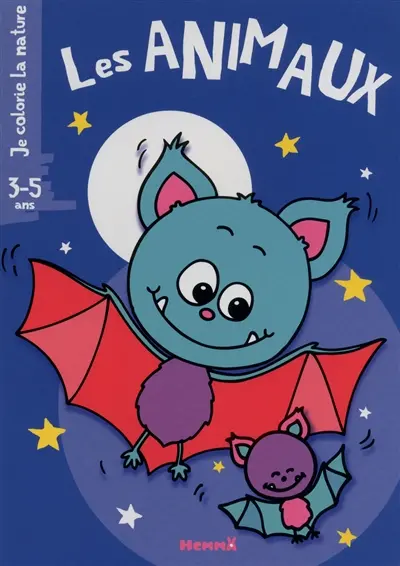 Les animaux : je colorie la nature, 3-5 ans