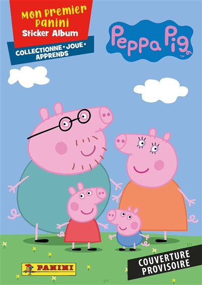 Peppa Pig : mon premier Panini sticker album : collectionne, joue, apprends