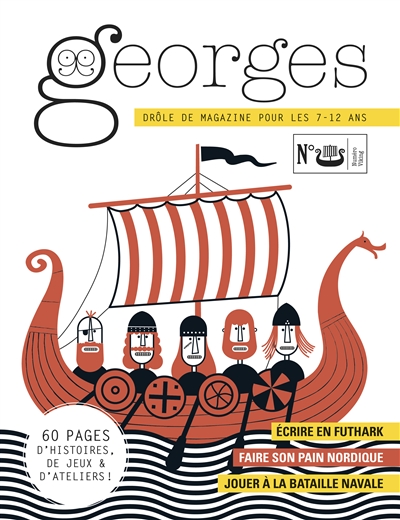 Georges : drôle de magazine pour enfants, n° 39. Vikings