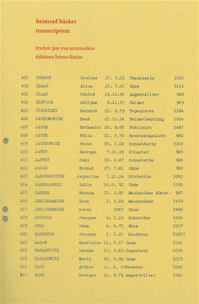 Transcription
