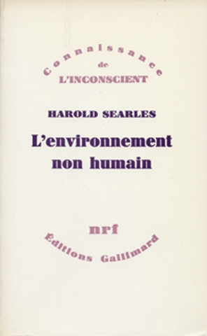 L'Environnement non humain